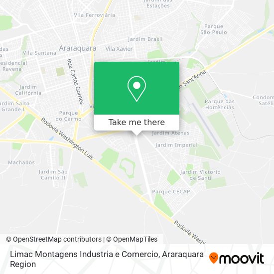 Limac Montagens Industria e Comercio map