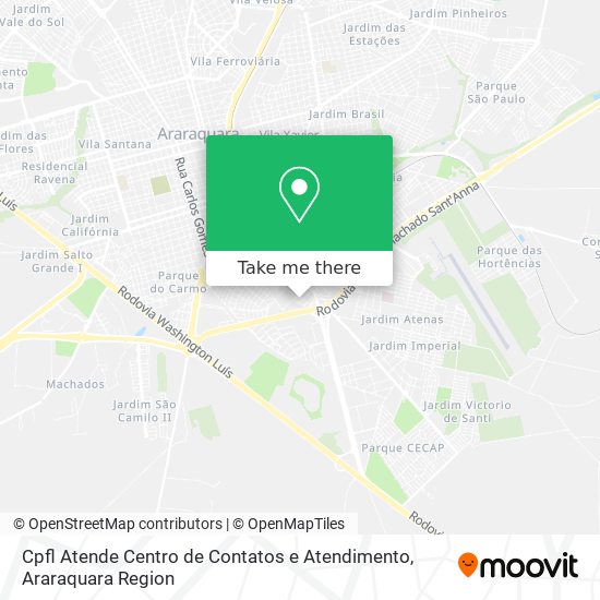 Cpfl Atende Centro de Contatos e Atendimento map