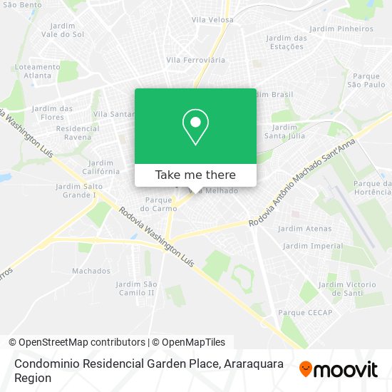 Condominio Residencial Garden Place map