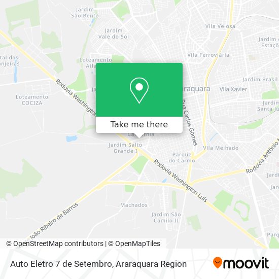 Auto Eletro 7 de Setembro map