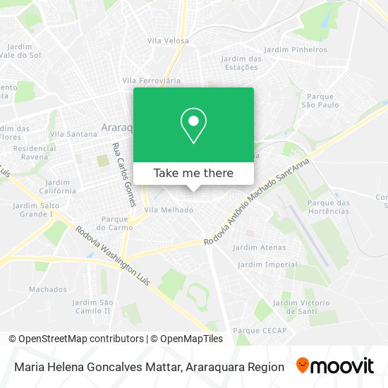 Maria Helena Goncalves Mattar map