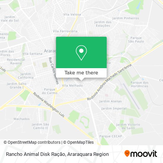 Rancho Animal Disk Ração map
