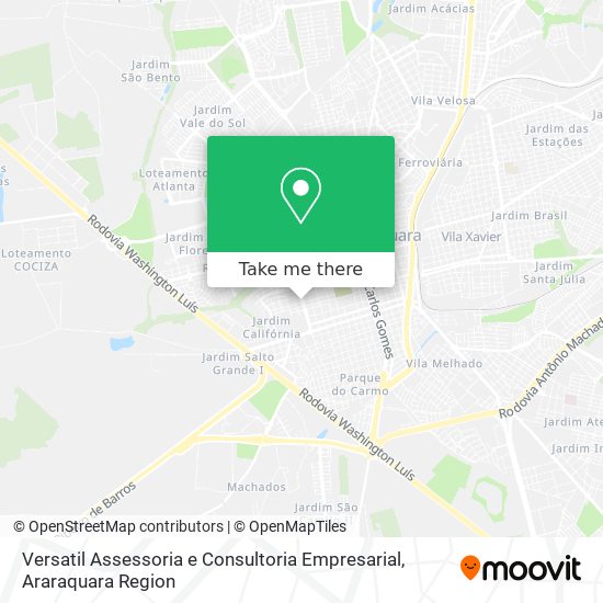 Versatil Assessoria e Consultoria Empresarial map