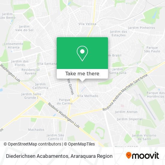 Diederichsen Acabamentos map