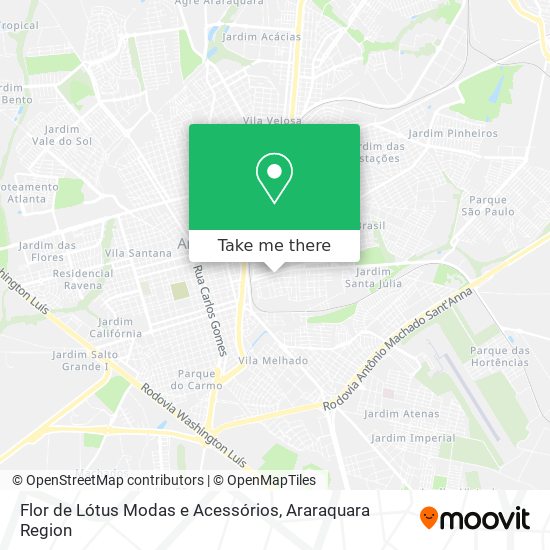 Flor de Lótus Modas e Acessórios map