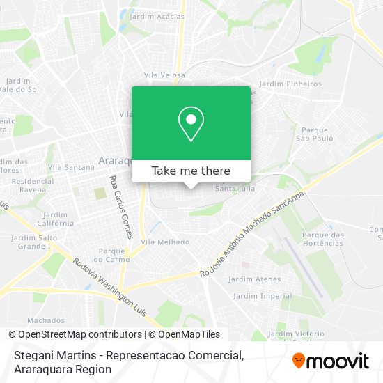 Stegani Martins - Representacao Comercial map