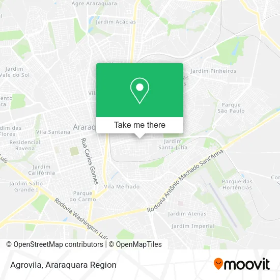 Agrovila map