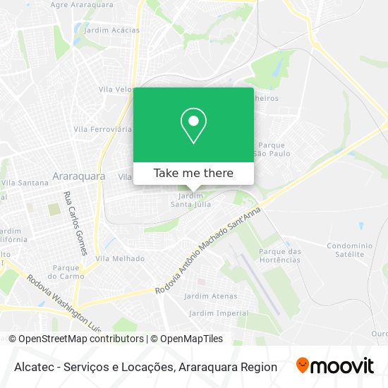 Alcatec - Serviços e Locações map