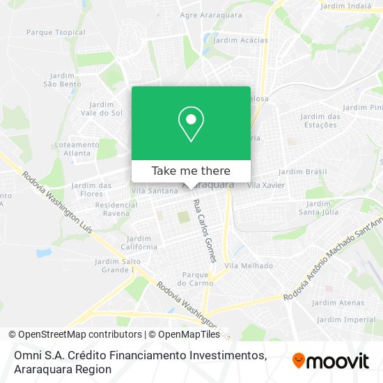 Mapa Omni S.A. Crédito Financiamento Investimentos