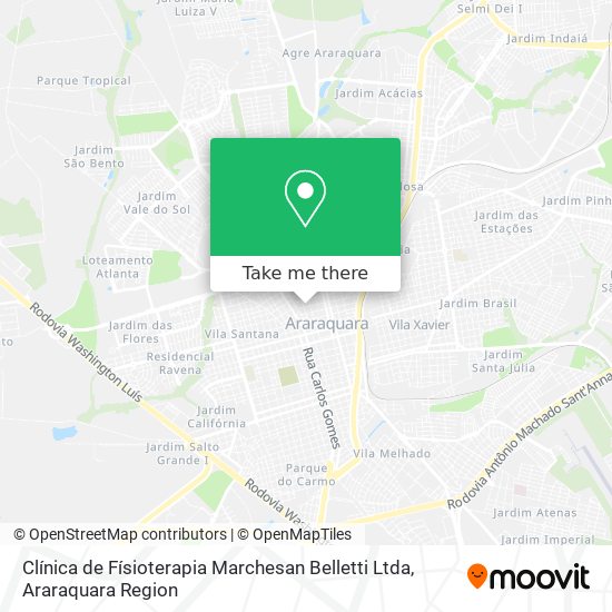 Clínica de Físioterapia Marchesan Belletti Ltda map