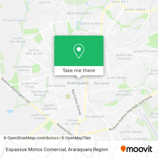 Espassus Motos Comercial map