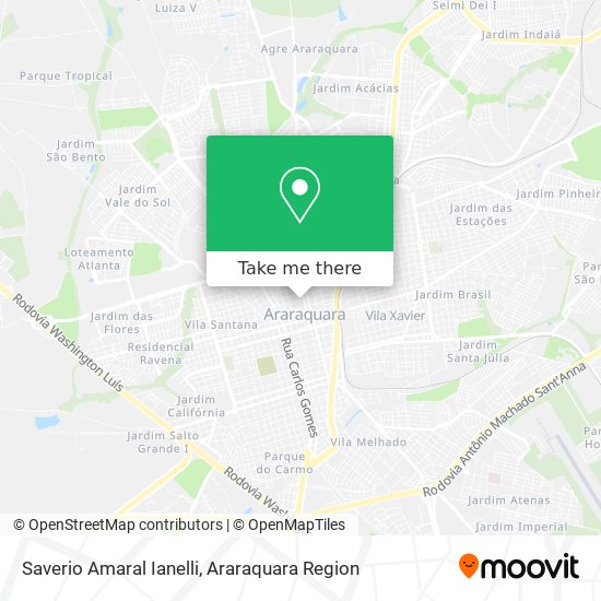 Saverio Amaral Ianelli map