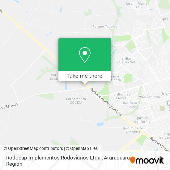Rodocap Implementos Rodoviários Ltda. map