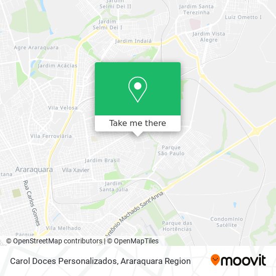 Carol Doces Personalizados map