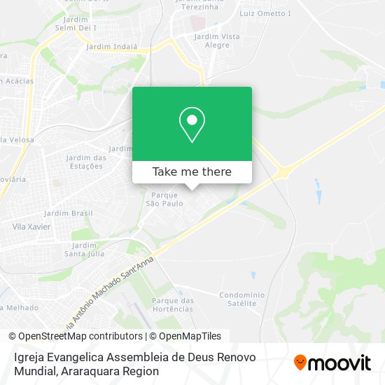Igreja Evangelica Assembleia de Deus Renovo Mundial map