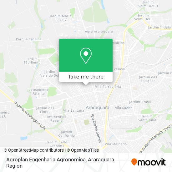 Agroplan Engenharia Agronomica map