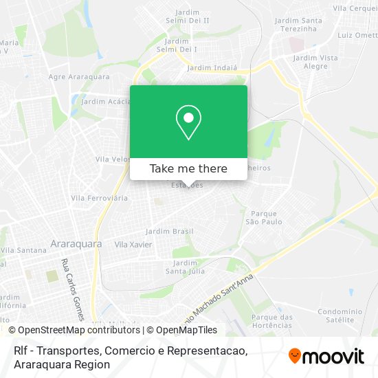 Rlf - Transportes, Comercio e Representacao map