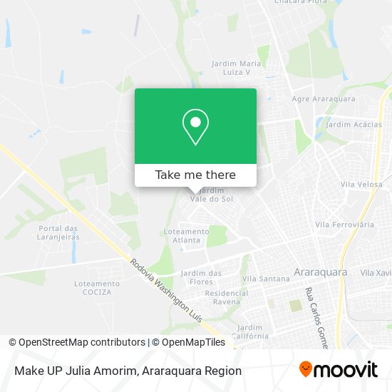 Make UP Julia Amorim map
