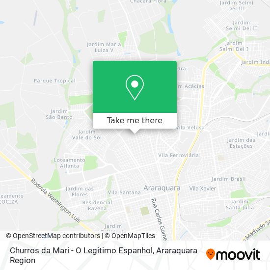 Churros da Mari - O Legitimo Espanhol map