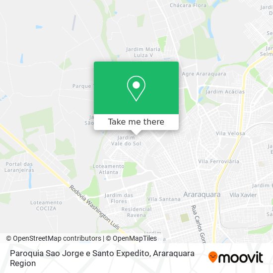 Paroquia Sao Jorge e Santo Expedito map