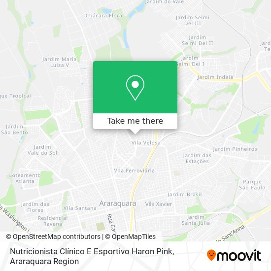 Nutricionista Clínico E Esportivo Haron Pink map