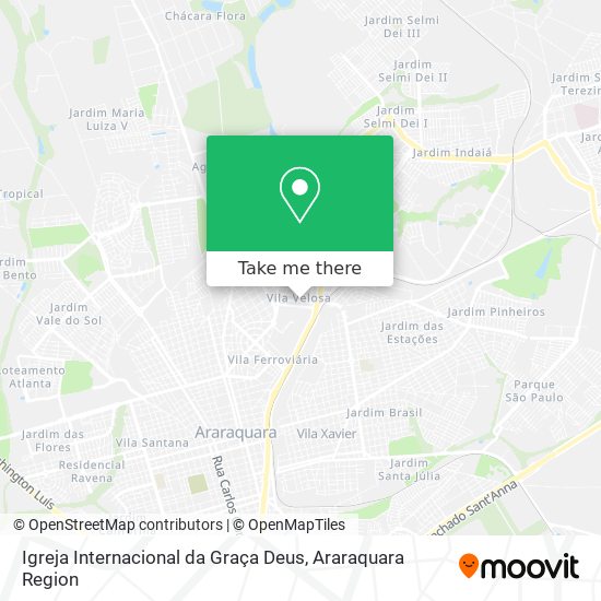 Igreja Internacional da Graça Deus map