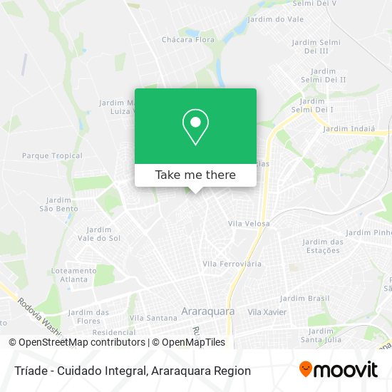 Tríade - Cuidado Integral map