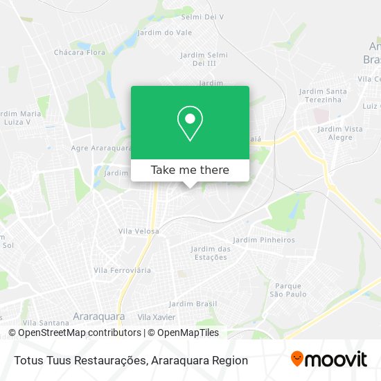Totus Tuus Restaurações map