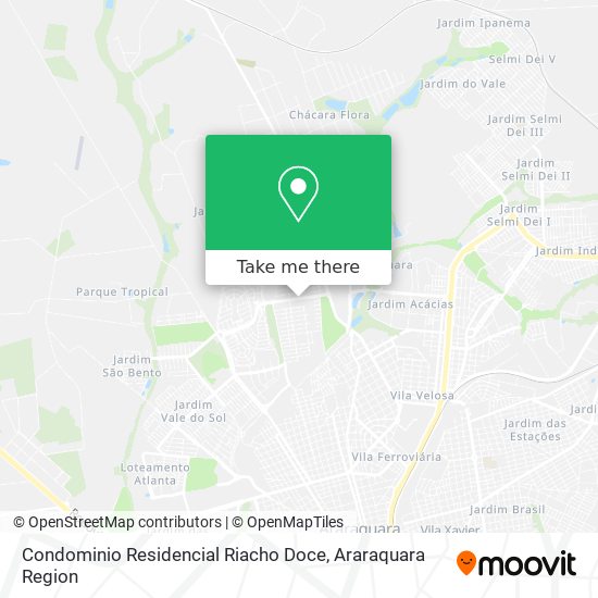 Condominio Residencial Riacho Doce map