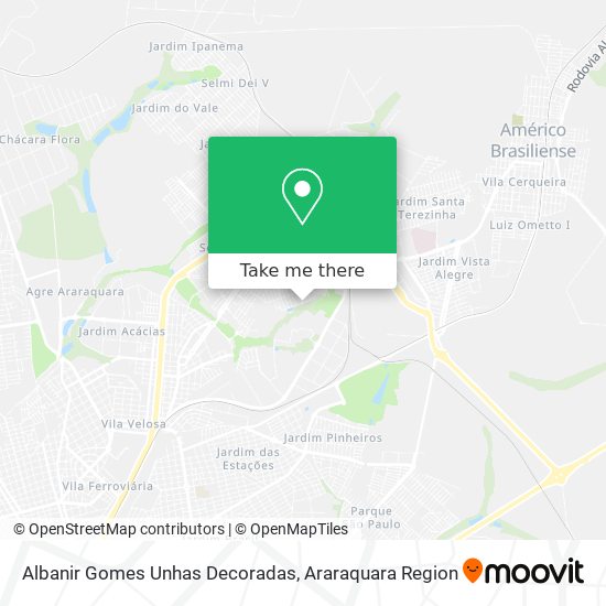 Albanir Gomes Unhas Decoradas map