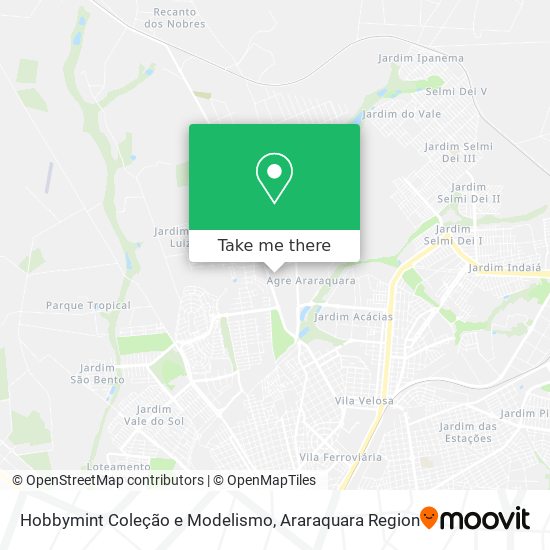 Hobbymint Coleção e Modelismo map