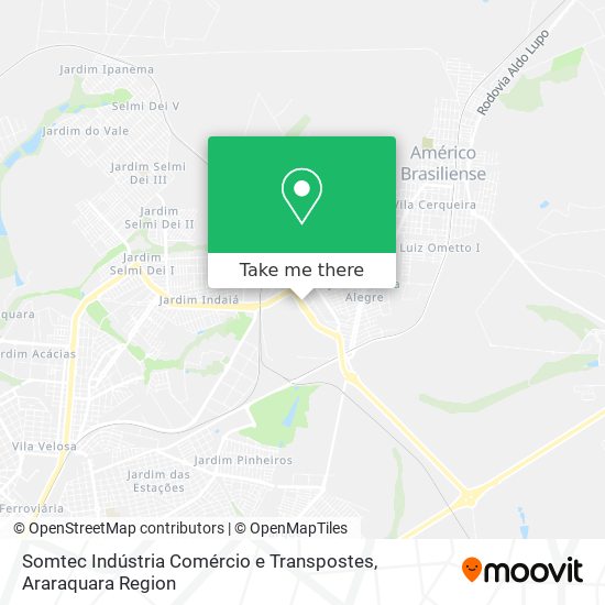 Somtec Indústria Comércio e Transpostes map