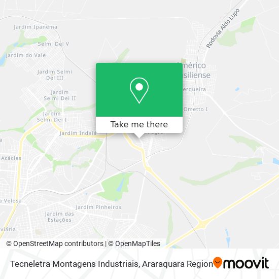 Tecneletra Montagens Industriais map