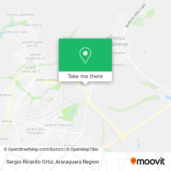 Sergio Ricardo Ortiz map
