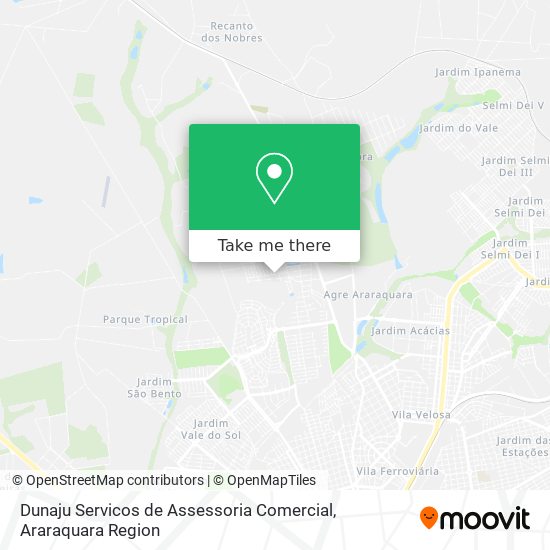 Dunaju Servicos de Assessoria Comercial map