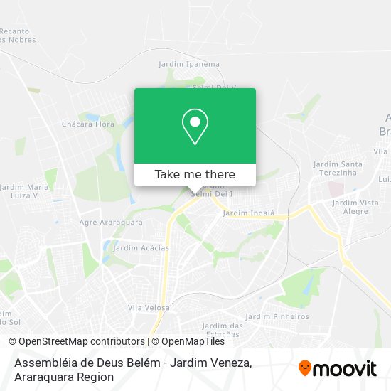 Assembléia de Deus Belém - Jardim Veneza map