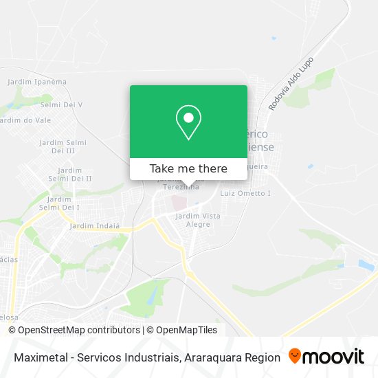 Maximetal - Servicos Industriais map