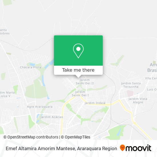 Emef Altamira Amorim Mantese map