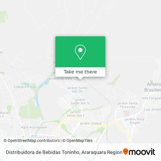 Distribuidora de Bebidas Toninho map