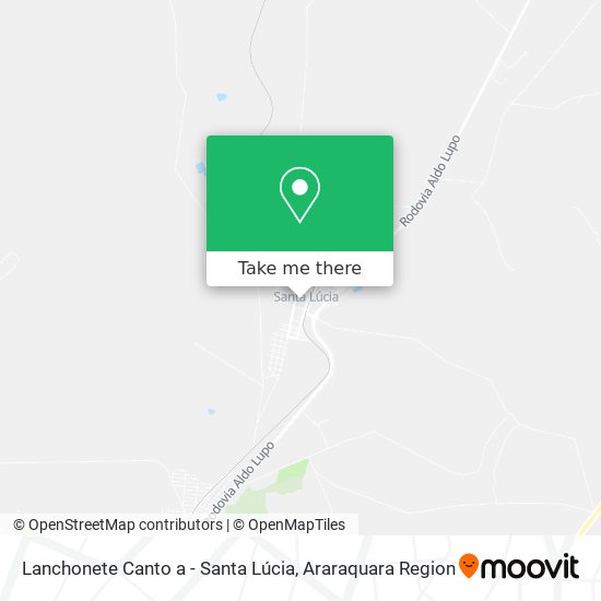 Lanchonete Canto a - Santa Lúcia map