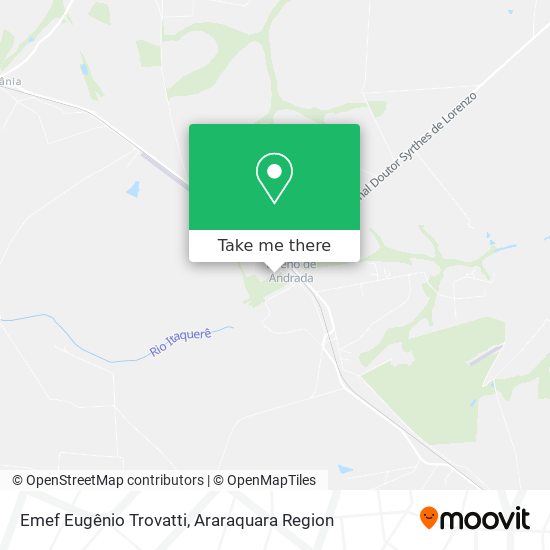 Emef Eugênio Trovatti map