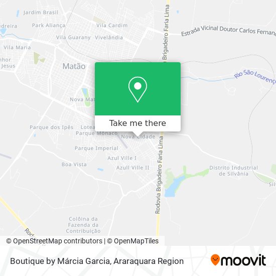 Boutique by Márcia Garcia map