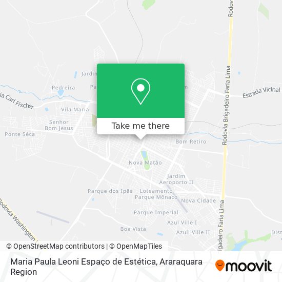 Maria Paula Leoni Espaço de Estética map