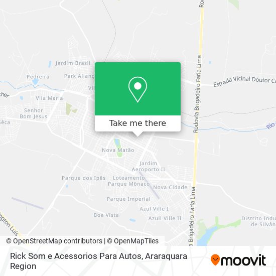 Rick Som e Acessorios Para Autos map