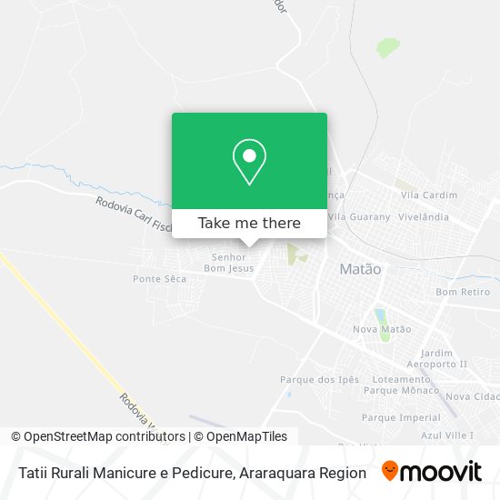 Tatii Rurali Manicure e Pedicure map