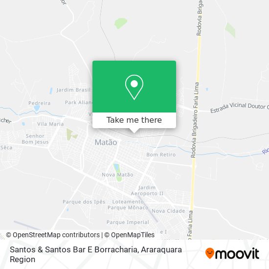 Santos & Santos Bar E Borracharia map