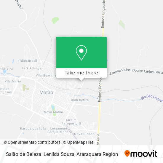 Salão de Beleza .Lenilda Souza map