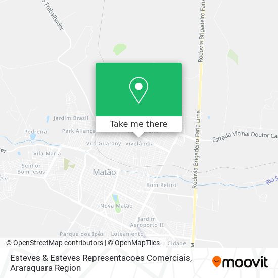 Esteves & Esteves Representacoes Comerciais map