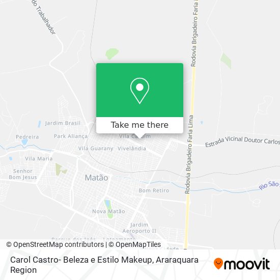 Carol Castro- Beleza e Estilo Makeup map
