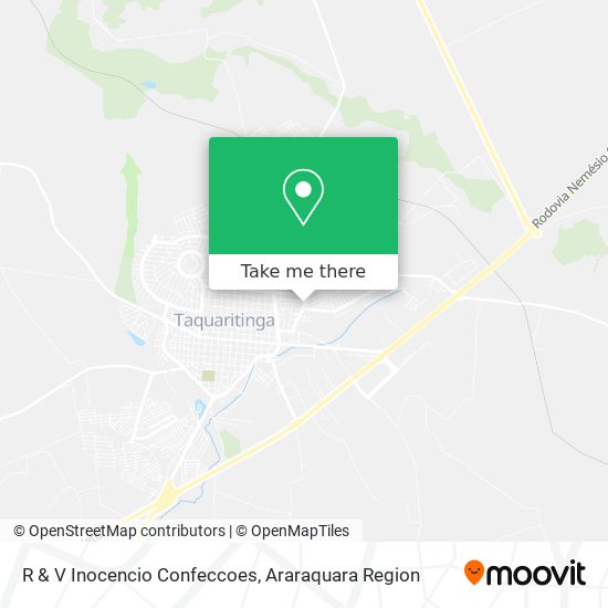 R & V Inocencio Confeccoes map